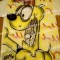 AirbrushKing.net Airbrushed T-Shirt  Odie with Icee grill cartoon 2005