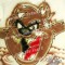 AirbrushKing.net Airbrushed T-Shirt  (Taz) With a (TBABY) Icee Grill and Rhinestones cartoon 2004
