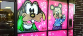 AirbrushKing Daycare Windows Pink 2007